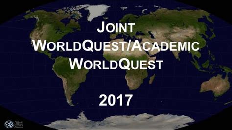 WorldQuest 2017 .